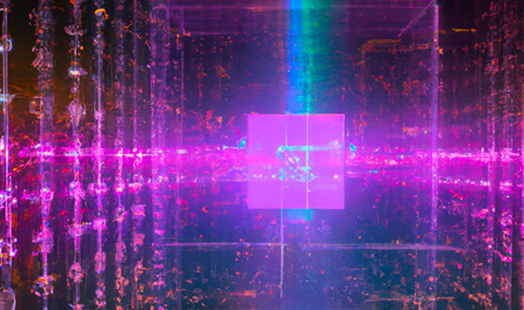 immagine che raffigura rappresentazione artistica astratta di un sistema quantistico