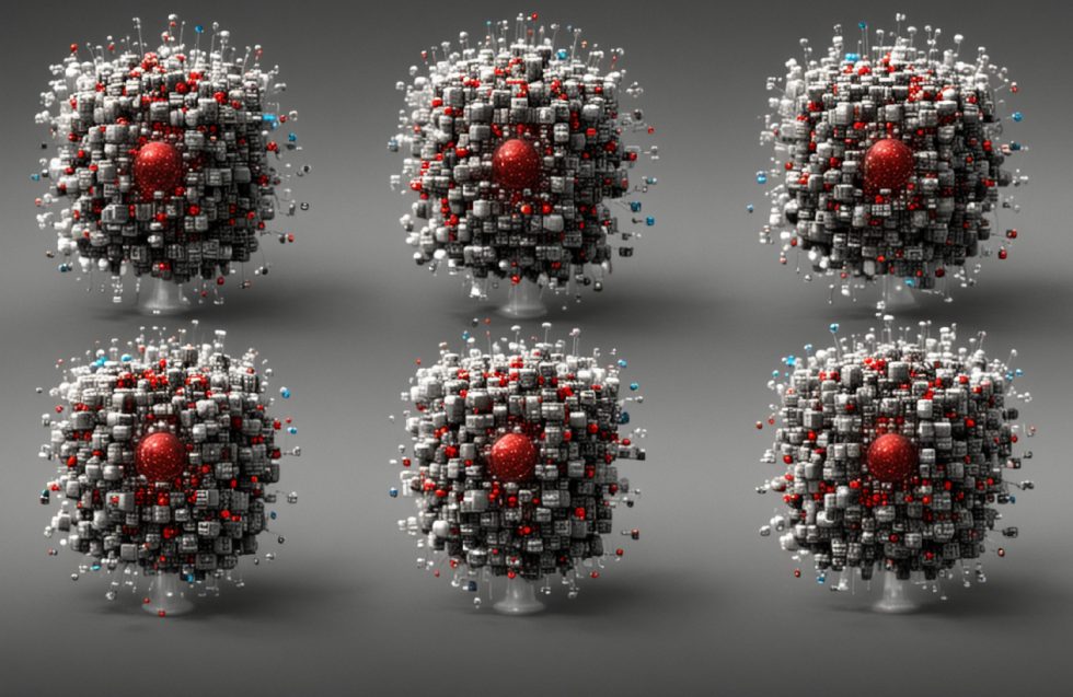 Immagine che raffigura rappresentazione astratta di sei modelli di calcolo quantistico