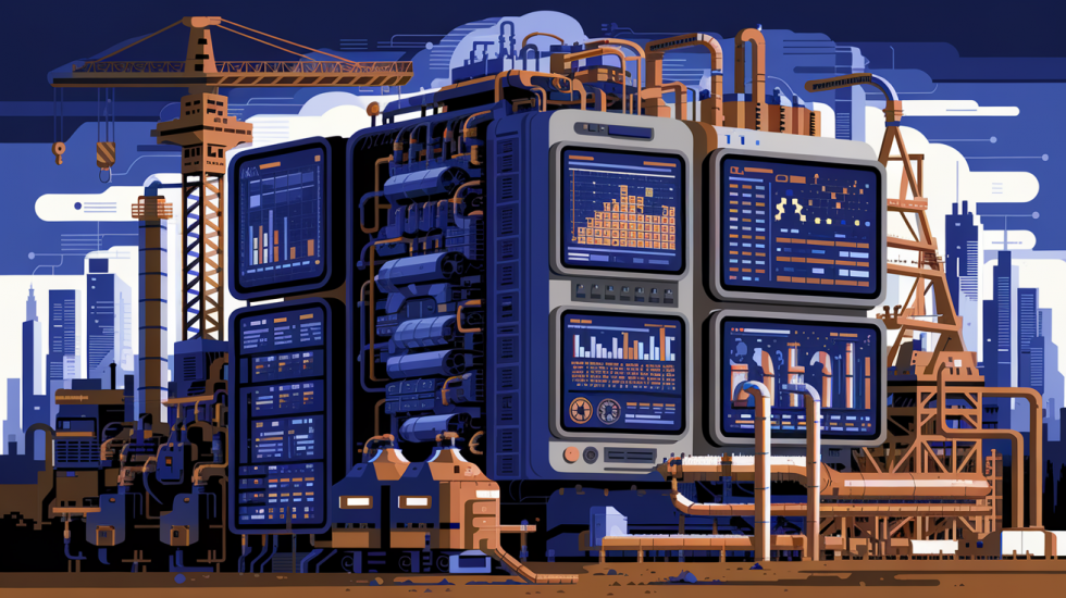 immagine che rappresenta supercalcolatore industriale