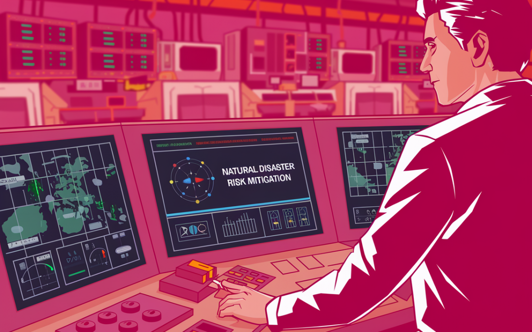 immagine che rappresenta una nuova cabina di regia digitale per la mitigazione dei rischi naturali e ambientali del Paese